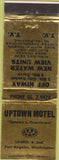 Matchbook Cover - Uptown Motel Port Angeles WA