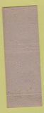 Matchbook Cover - Geo Trudel Manchester NH Plumbing Heating Supply MISCUT