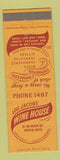 Matchbook Cover - Lou Jacobs' Wine House Xenia OH