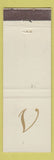 Matchbook Cover - Suburban Motor Freight V Monogram