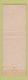 Matchbook Cover - Hawkeye Lumber and Mill Cedar Rapids IA WEAR