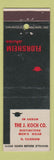 Matchbook Cover - Florsheim Shoes J Koch Akron OH