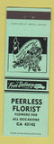 Matchbook Cover - Peerless Florist