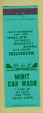 Matchbook Cover - Minit Car Wash Oak Park IL