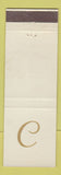 Matchbook Cover - Suburban Motor Freight C Monogram