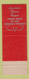 Matchbook Cover - Mario's Millburn NJ restaurant