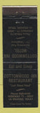 Matchbook Cover - Cottonwood Inn Restaurant La Grange TX