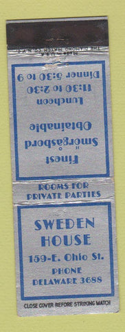 Matchbook Cover - Sweden House WEAR