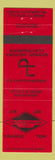 Matchbook Cover - Parsons Steel Erectors Ranches Benson AZ Tucson
