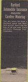 Matchbook Cover - Hartford Insurance Harris Riggin WEAR
