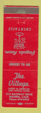 Matchbook Cover - The Village Chinese Restaurant Madera CA