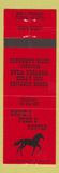 Matchbook Cover - Ernie's Feed and Supply Tucson AZ Sofia Carrazco