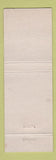 Matchbook Cover - Gomans' Gay 90's San Francisco CA