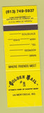 Matchbook Cover - Golden Sail Ottawa ON Country Music