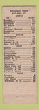 Matchbook Cover - Killington Bank and Trust Rutland VT