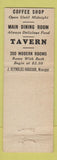Matchbook Cover - Mansfield Leland Hotel Mansfield OH deco
