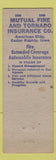 Matchbook Cover - Roy Steely Son Insurance Waterloo IA