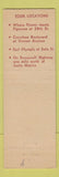 Matchbook Cover - Carl's Restaurants Los Angeles CA WEAR