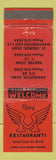 Matchbook Cover - Flying M Restaurants St George Beaver Panguitch UT WEAR
