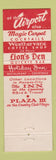 Matchbook Cover - Four Winds Restaurant Kansas City MO