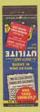 Matchbook Cover - Utilite Utility Light St Louis MO Merdis