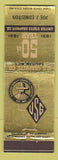 Matchbook Cover - US Graphite Saginaw MI 1941 Joe Edmiston POOR BACK