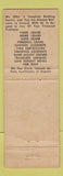 Matchbook Cover - Bank of Elroy WI