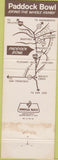 Matchbook Cover - Paddock Bowling Pacheco CA billiards