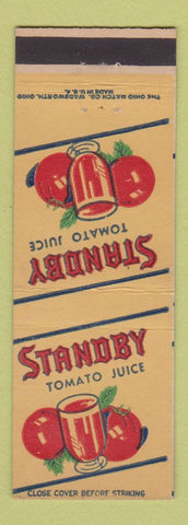 Matchbook Cover - Standby Tomato Juice