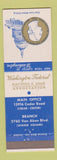 Matchbook Cover - Washington Federal Savings Cleveland OH