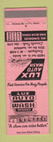 Matchbook Cover - Lux Auto Car Wash Southgate Lincoln Park MI