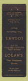 Matchbook Cover - Logan's Students Store Books