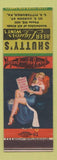 Matchbook Cover - Shutty's Restaurant Pittsburgh PA pinup