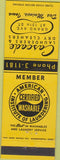 Matchbook Cover - Cascade Dry Cleaners Des Moines IA