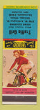 Matchbook Cover - Traffic Grill Chicago IL pinup