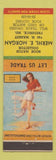 Matchbook Cover - Merhl Morgan Match Collector Frederick MD pinup
