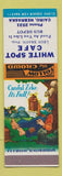 Matchbook Cover - White Sport Cafe Cairo NE Hillbilly SAMPLE