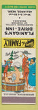 Matchbook Cover - Flanigan's Drive Inn Alliance NE Hillbilly SAMPLE