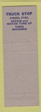 Matchbook Cover - Pete Messina Mobil oil gas WEAR Hillbilly SAMPLE