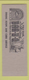 Matchbook Cover - Pig n a Poke BBQ Hillbilly SAMPLE