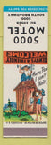 Matchbook Cover - 5000 Motel  Hillbilly SAMPLE