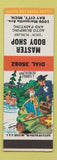 Matchbook Cover - Master Body Shop Bay City MI Hillbilly SAMPLE