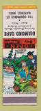 Matchbook Cover - Diamond Cafe Natchez MS Hillbilly SAMPLE