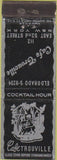Matchbook Cover - Cafe Trouville New York City WEAR
