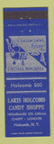 Matchbook Cover - Lakis Holcomb Candy Shoppe Holcomb NY