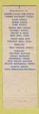 Matchbook Cover - Pacific Machinery and Tool Steel Portland OR