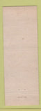 Matchbook Cover - Hughes Music Warren OH pianos
