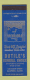 Matchbook Cover - Dutile's Sundial Shoes Sanford ME