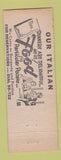 Matchbook Cover - Village Tavern Meadville PA