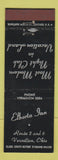Matchbook Cover - Elberta Inn Vermilion OH